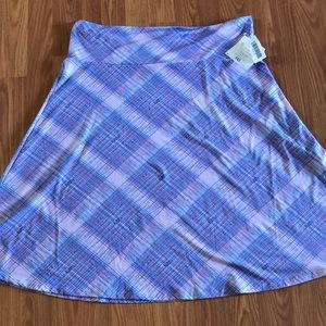 NWT LuLaRoe Azure Skirt Size 3XL